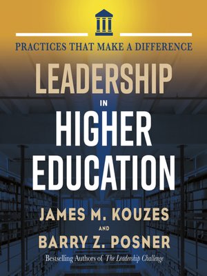 cover image of Leadership in Higher Education
